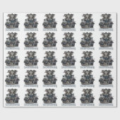 Papier Cadeau Jagdterrier (Plat)
