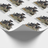Papier Cadeau Jagdterrier (Coin)