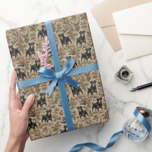 Papier Cadeau Jagdterrier- Chien de chasse