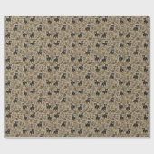 Papier Cadeau Jagdterrier- Chien de chasse  (Plat)