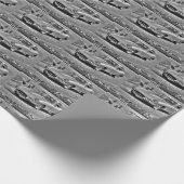 Papier Cadeau Jaguar E-Type (Coin)