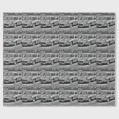 Papier Cadeau Jaguar Type E (Plat)