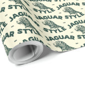 Papier Cadeau Jaguar Wrapping Paper (Coin rond)