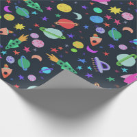 J'Ai Besoin D'Espace UFO Planètes Rocket Motif Cou