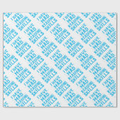 Papier Cadeau j'ai des qualifications de lecture folles (Plat)