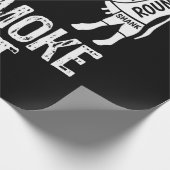 Papier Cadeau J'Ai Fumé Que Vache BBQ Fumer Grillation Barbecue (Coin)