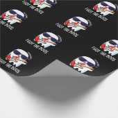 Papier Cadeau J'Ai Obtenu Boos Funny Music Ghost Pun Dark BG (Coin)