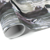 Papier Cadeau J'aime Canards (Coin rond)