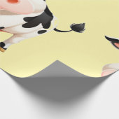 Papier Cadeau J'Aime Cows Art Thunder_Cove (Coin)