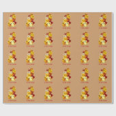 Papier Cadeau J'aime des chats (Plat)