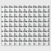 Papier Cadeau J'aime des ponceuses de Bernie (Plat)