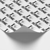 Papier Cadeau J'aime des ponceuses de Bernie (Coin)