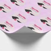Papier Cadeau J'aime des rats et ils m'aiment (Coin)