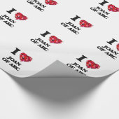 Papier Cadeau J'aime Jeanne d'Arc (Coin)