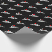 PAPIER CADEAU J'AIME LA FÉDÉRATION DE RUSSIE (Coin)