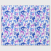 Papier Cadeau J'AIME la gymnastique (Plat)