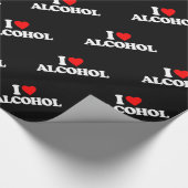 PAPIER CADEAU J'AIME L'ALCOOL (Coin)
