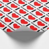 Papier Cadeau j'aime le basket (Coin)