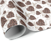 Papier Cadeau J'aime le café ! ! (Coin rond)