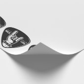 Papier Cadeau J'aime le rock (Coin)