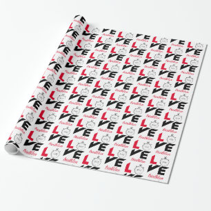 Papier Cadeau J'aime le triathlon