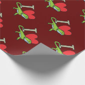 Papier Cadeau J'aime les dragons à poils (Coin)