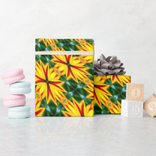 Papier Cadeau J'Aime Les Fleurs Uniques
