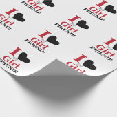 Papier Cadeau J'Aime Ma Fille (Coin)