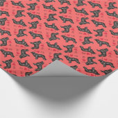 Papier Cadeau J'aime ma Terre-Neuve (Coin)