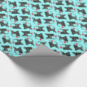 Papier Cadeau J'aime mon Affenpinscher (Coin)