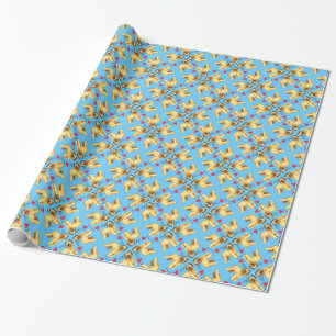 Papier Cadeau J'aime mon Briard