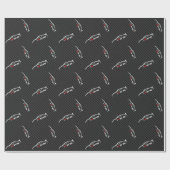 Papier Cadeau J'aime mon BRZ (Plat)