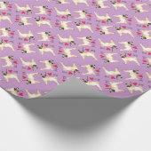 Papier Cadeau J'aime mon Carlin (Coin)