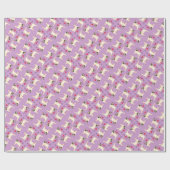 Papier Cadeau J'aime mon Carlin (Plat)