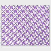 Papier Cadeau J'aime mon coton de Tulear (Plat)