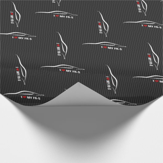 Papier Cadeau J'aime mon FR-S (Coin)