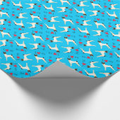 Papier Cadeau J'aime mon jouet Fox Terrier (Coin)