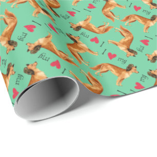 Papier Cadeau J'aime mon jouet russe