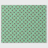 Papier Cadeau J'aime mon Lowchen (Plat)