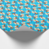 Papier Cadeau J'aime mon Papillon (Coin)