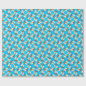 Papier Cadeau J'aime mon Papillon (Plat)
