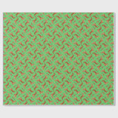 Papier Cadeau J'aime mon teckel (Plat)