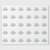 Papier Cadeau J'Aime Tout Ce Qui Est Mal (Plat)