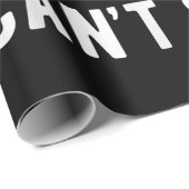 Papier Cadeau J'Aime Trump Parce Qu'Il Empêche Les Gens Que Je P (Coin rond)