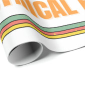 Papier Cadeau j'aime vraiment les ingénieurs électriques (Coin rond)