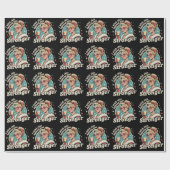 Papier Cadeau J'Aimerais Que Ce Jeu Soit Plus Fort Noël De Famil (Plat)