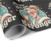 Papier Cadeau J'Aimerais Que Ce Jeu Soit Plus Fort Noël De Famil (Coin rond)