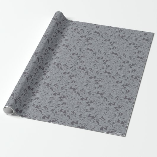 Papier Cadeau JAM SPACE : UN NOUVEAU LEGAC™ | DAFFY DUCK™ Motif (Déroulé)