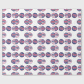Papier Cadeau jamais Trump (Plat)