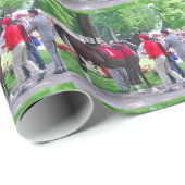 Papier Cadeau James Bond et Waco (Coin rond)